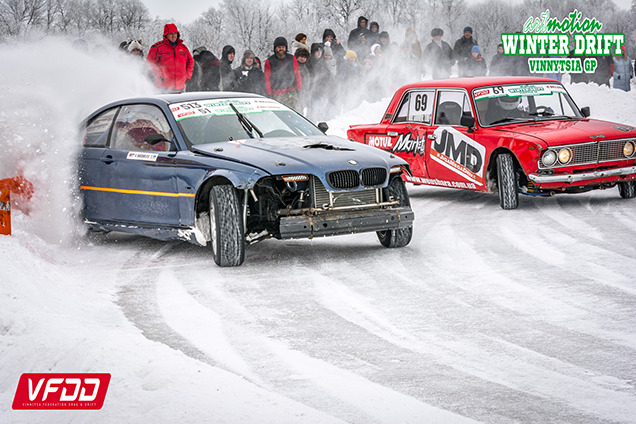 Второй этап Artmotion Winter Drift GP Vinnytsia 2017